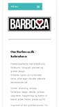 Mobile Screenshot of barbossa.dk
